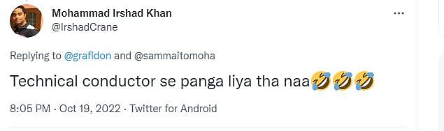 Netizens react on the viral video