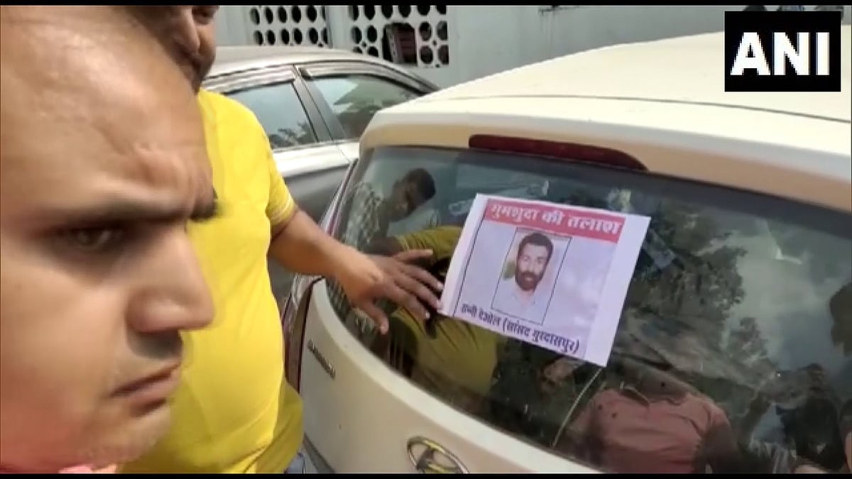 'Missing' posters of BJP MP Sunny Deol pasted on walls of houses, railway stations, vehicles in Pathankot