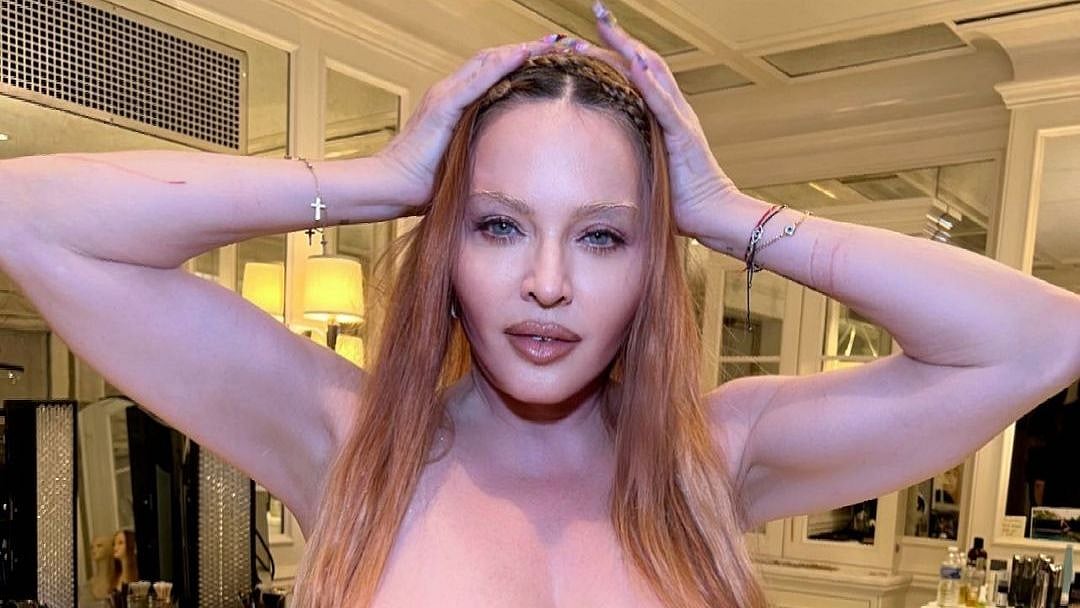 Madonna goes naked in latest social media photos, writes 'Went from candy to money'