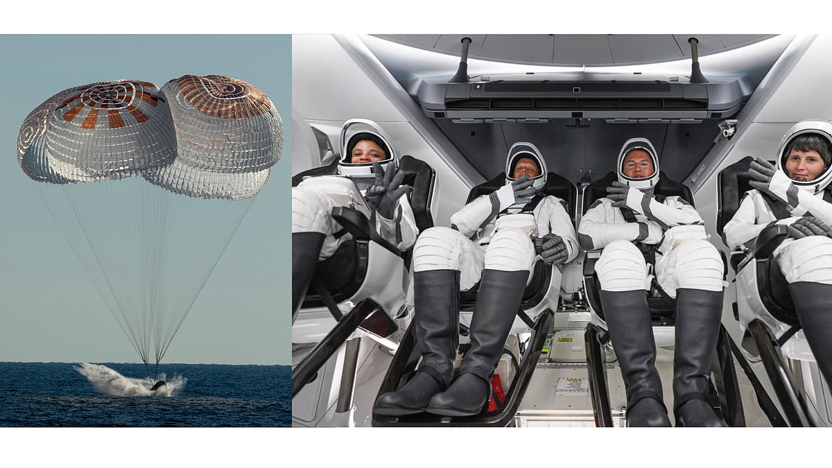 NASA's SpaceX crew is back on Earth after spending 170 days in space