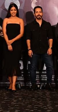 Ishita Dutta with Abhishek Pathak
