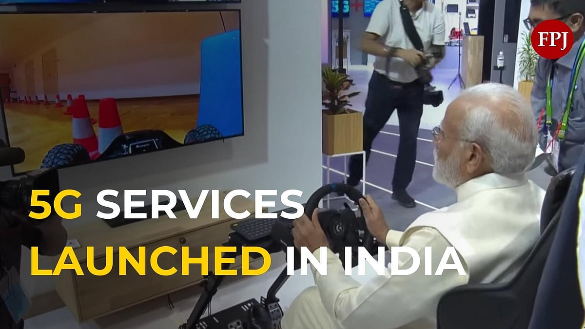 'Historic day for 21st century of India': PM Modi launches 5G services at 6th India Mobile Congress, watch