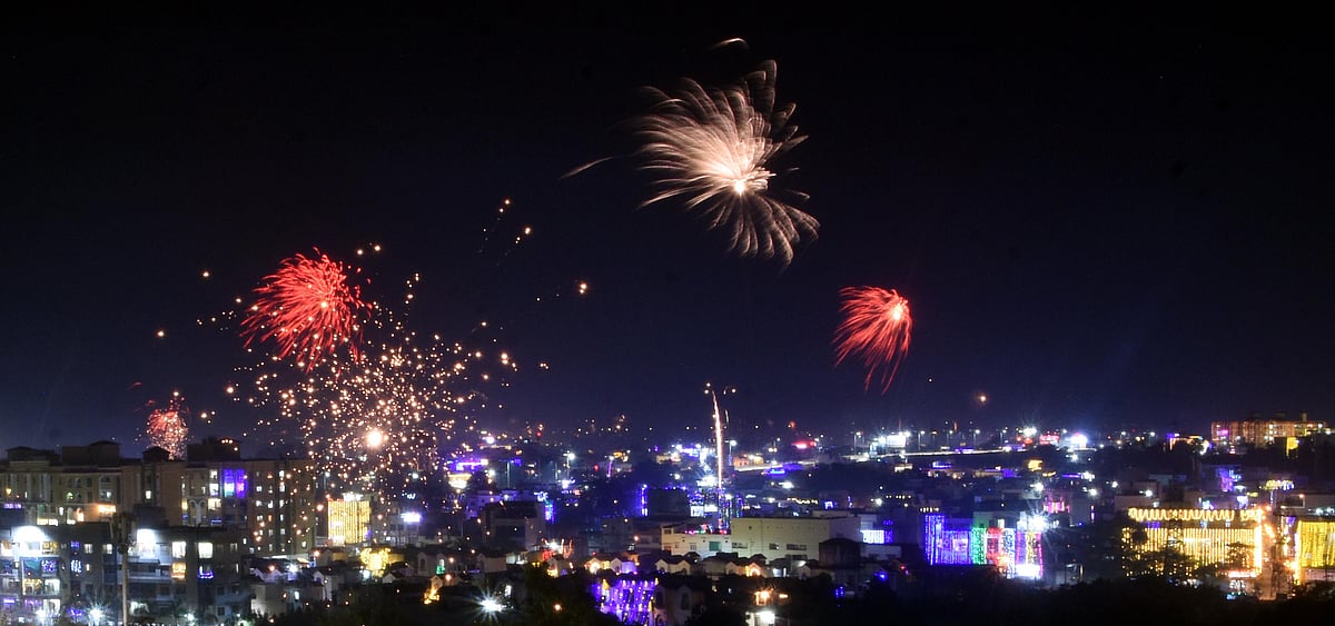 Hamidia road record highest noise level on Diwali