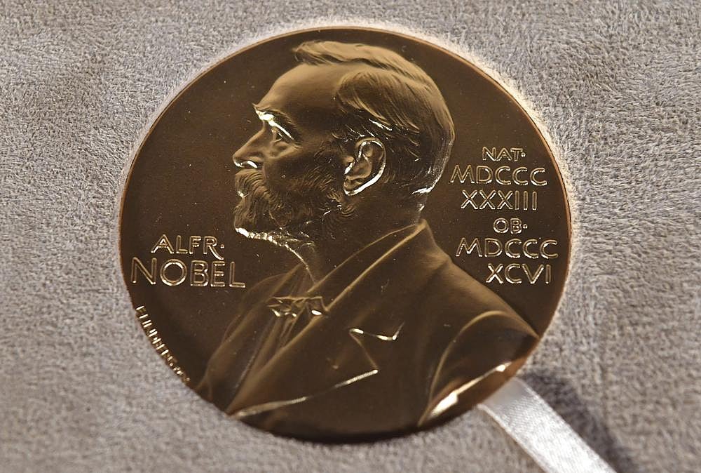 A Nobel medal | AP