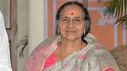 Rajastahn CM Ashok Gehlot's wife Sunita Gehlot  | Photo: Twitter Image 