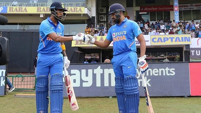 Rohit Sharma and KL Rahul | Photo: BCCI
