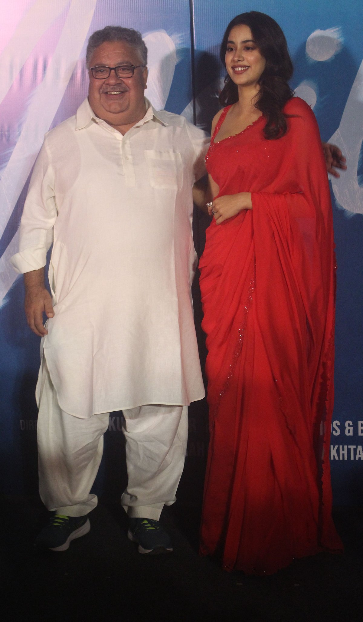 Manoj Pahwa and Janhvi Kapoor
