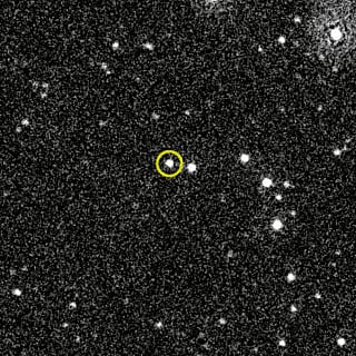 Afterglow of GRB 221009A (circled) was seen faded over the course of about 10 hours.