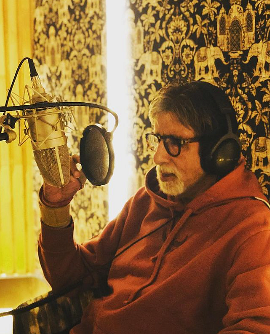 Amitji at his studio