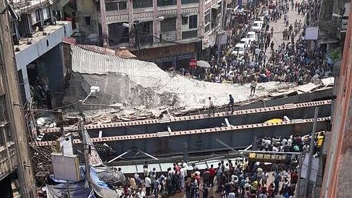 78 injured and 18 died in Girish Park Kolkata Flyover Collapse.