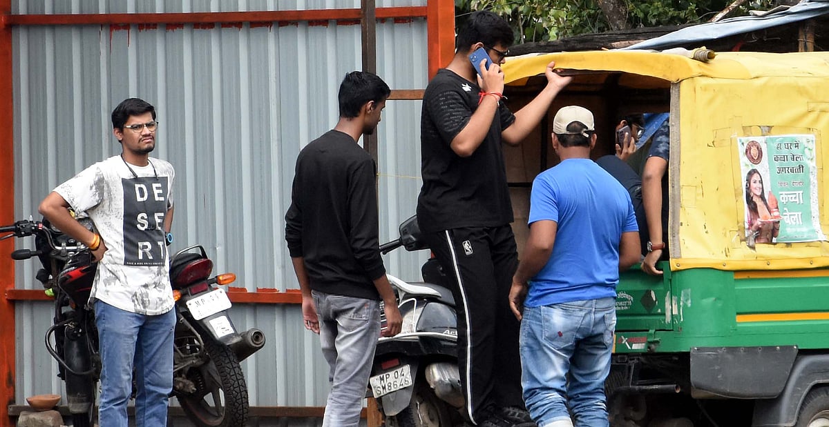 MANIT UG students leaving for their home on Tuesday  