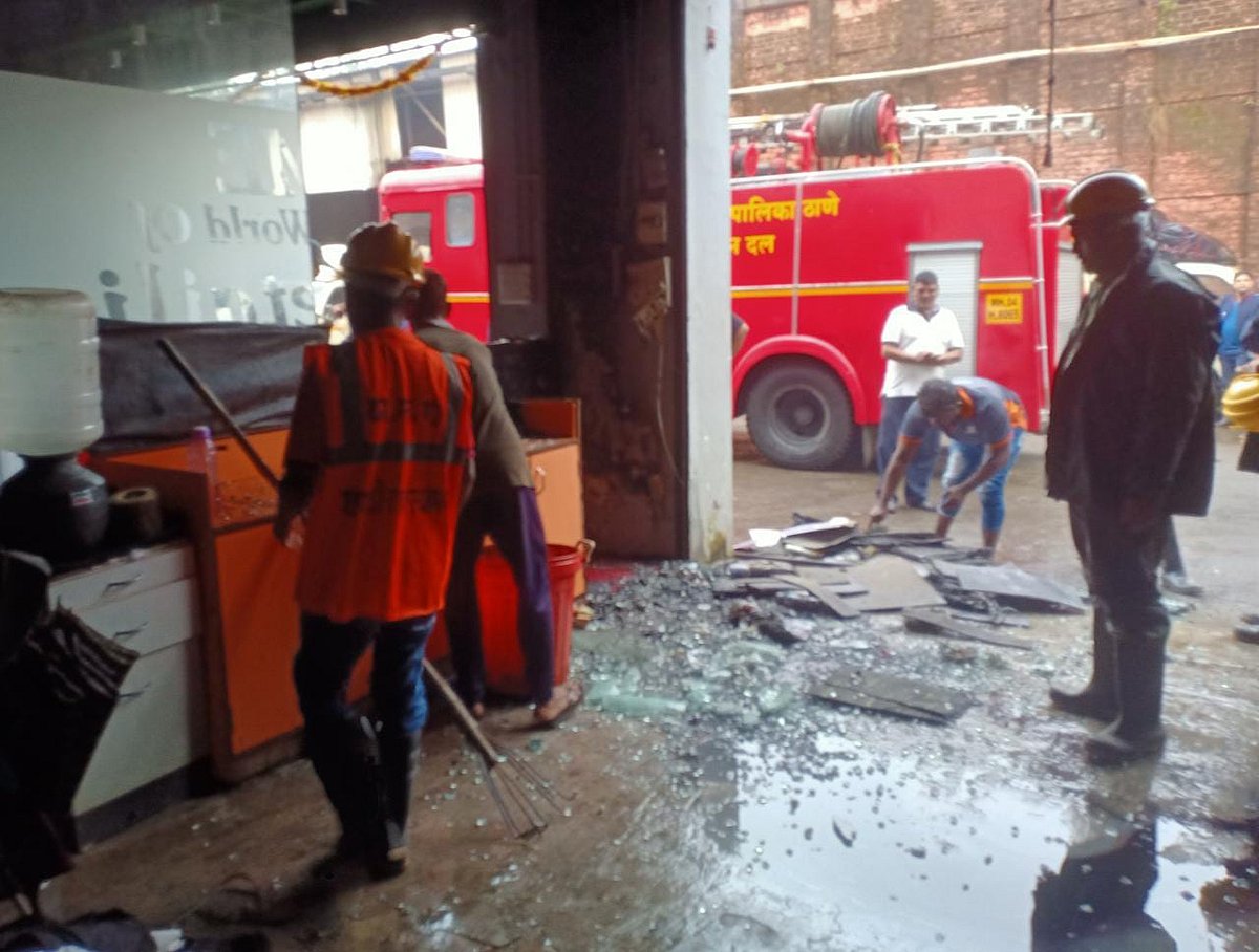 Thane: Fire breaks out in service centre; no casualty reported 