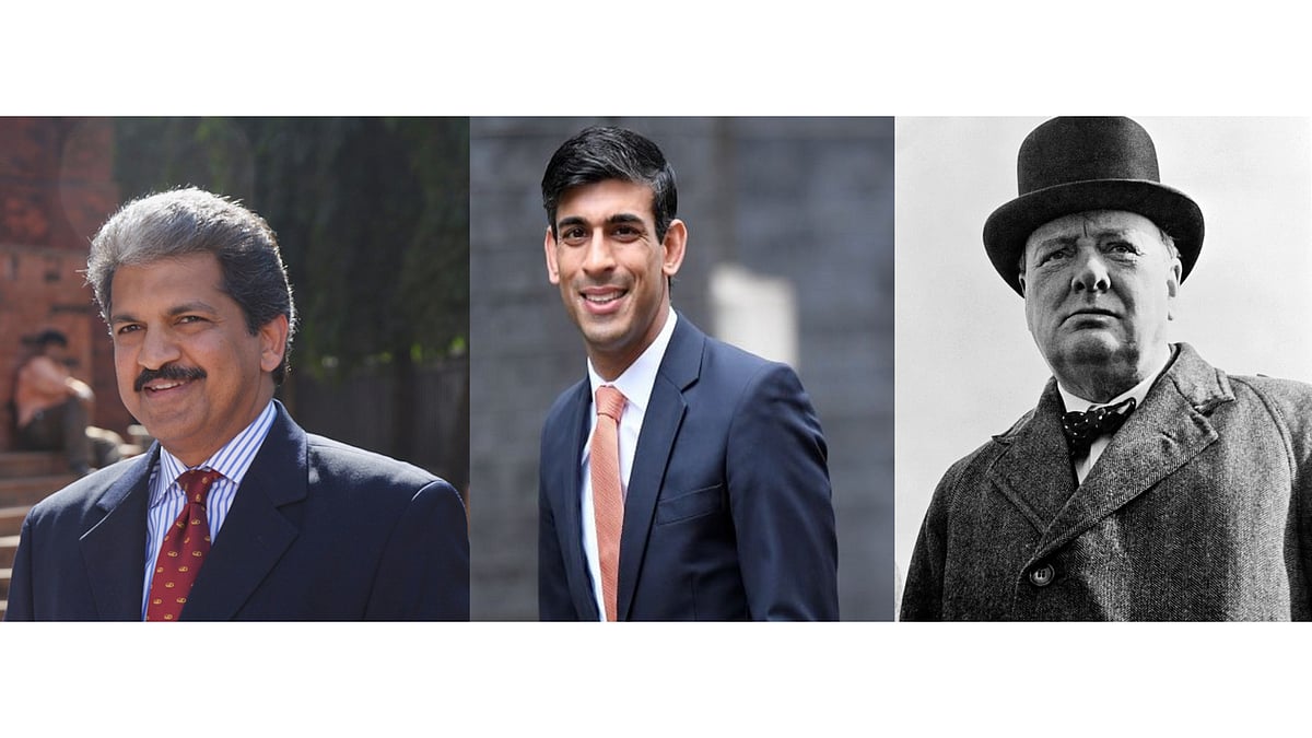 Anand Mahindra recalls a quote by Winston Churchill after Rishi Sunak becomes UK's PM 