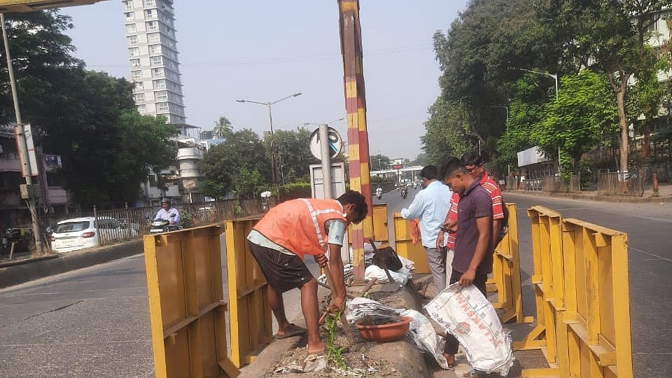 Mumbai: Work begins on Kings Circle height gauge barrier