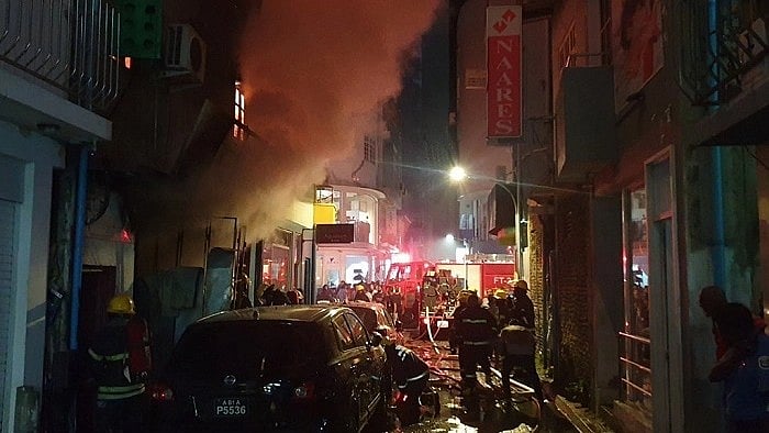 Eight Indians killed in a fire in Maldives' capital city