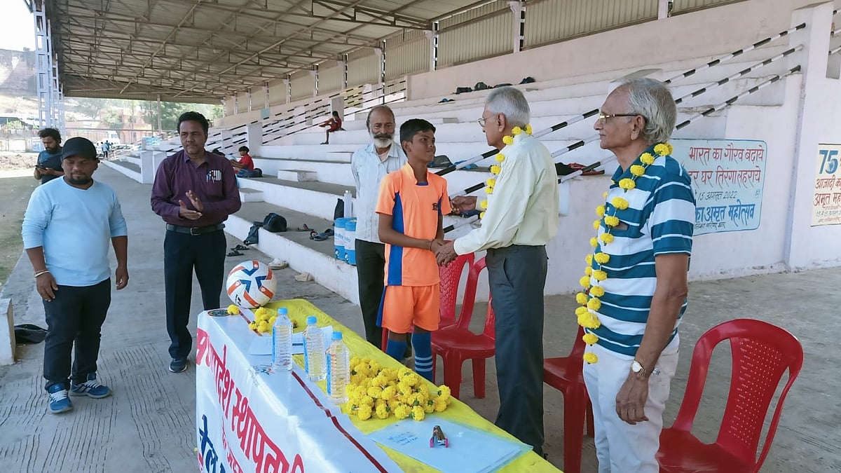 Dhar: Football tourney held under State Foundation Week