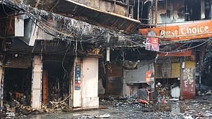 Delhi electronic mega market fire: Over 100 shops gutted in Bhagirath Palace; firefighting ops continue after 24 hrs