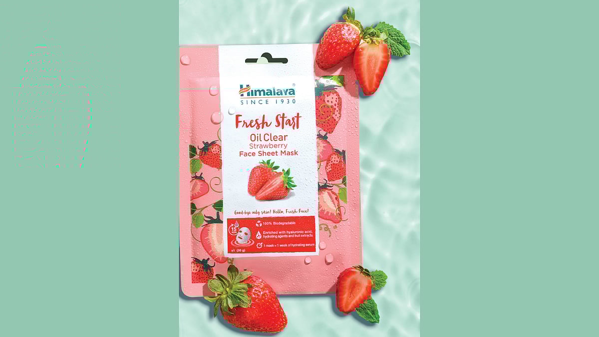 Himalaya Fresh Start Oil Clear Strawberry Face Sheet Mask