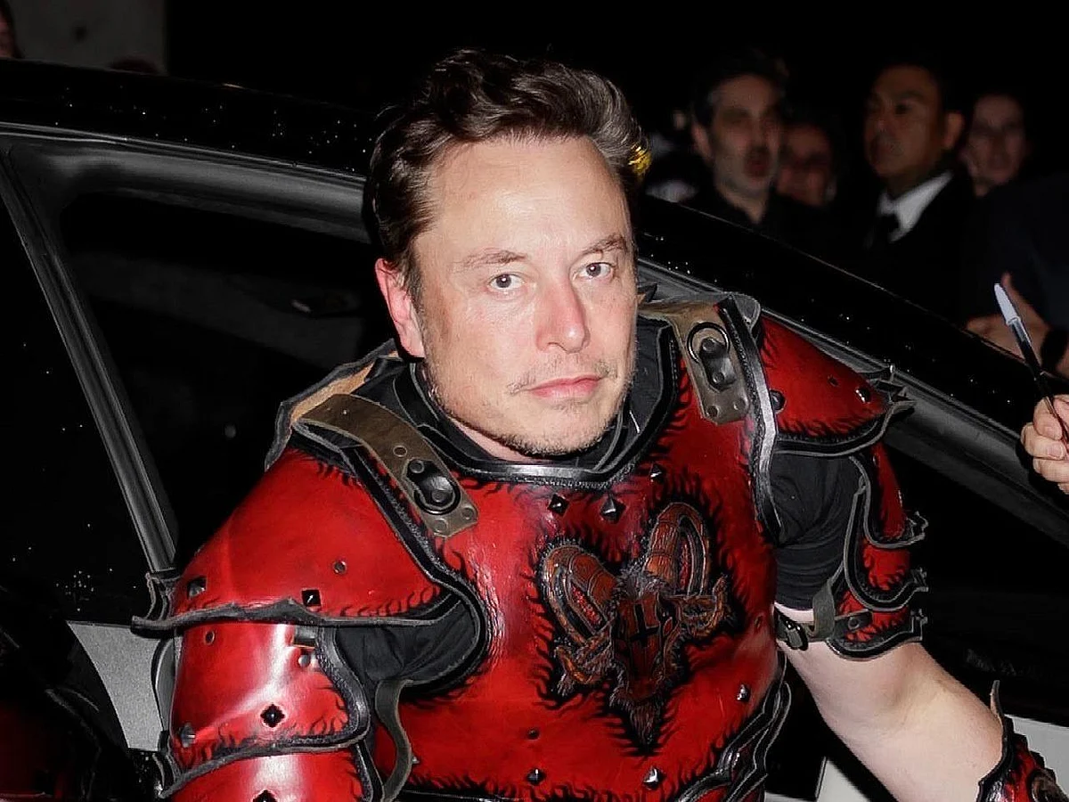 Twitter owner and billionaire Elon Musk, dressed up for Halloween | Twitter/@elonmusk