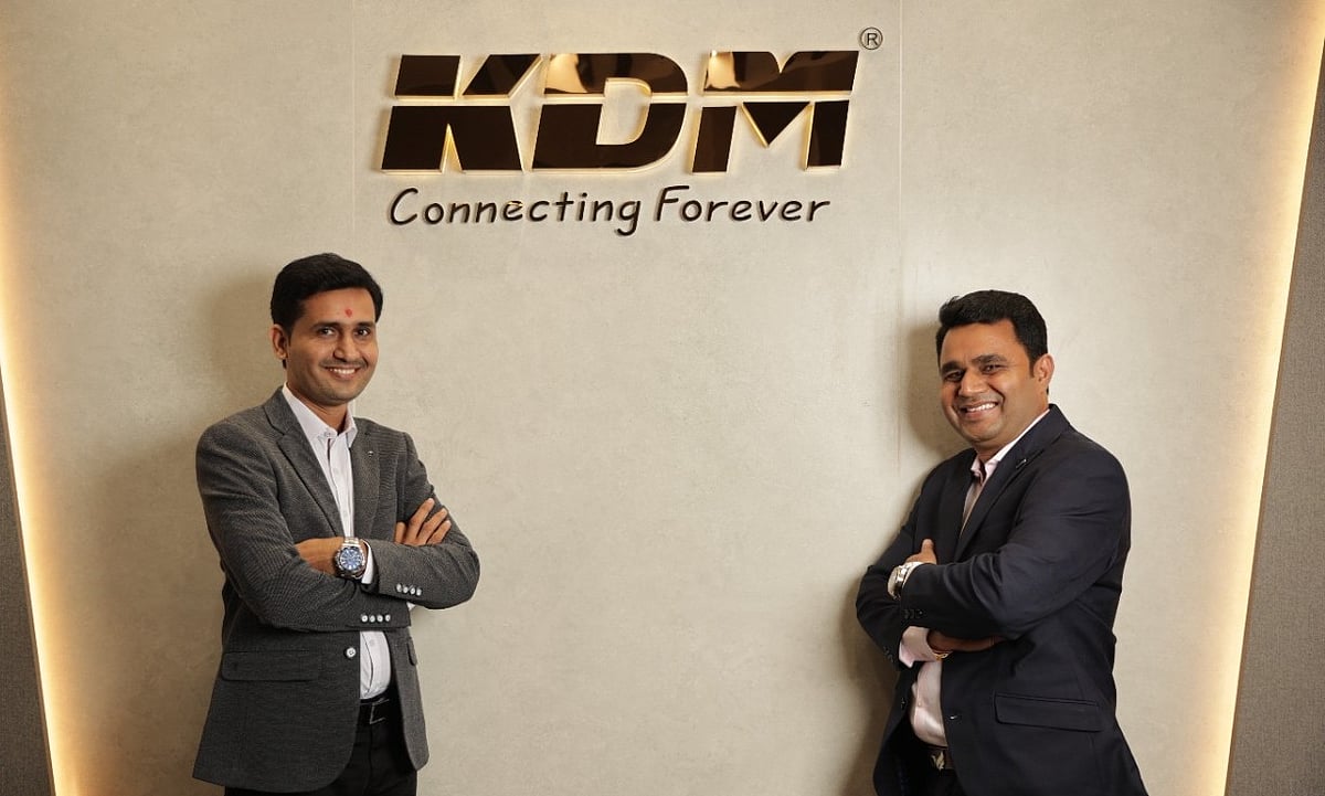Right- KDM FOunder N D Mali Left - KDM Co-founder Bhawarlal Suthar | KDM