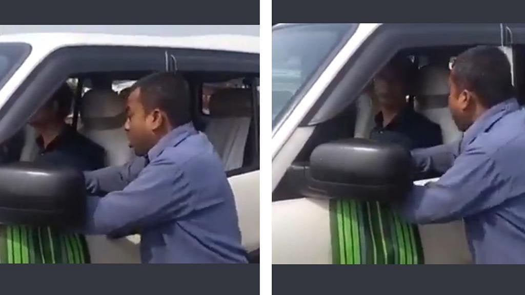 Watch: Man in West Bengal barks in front of BDO after his surname 'Dutta' misspelt in ration card