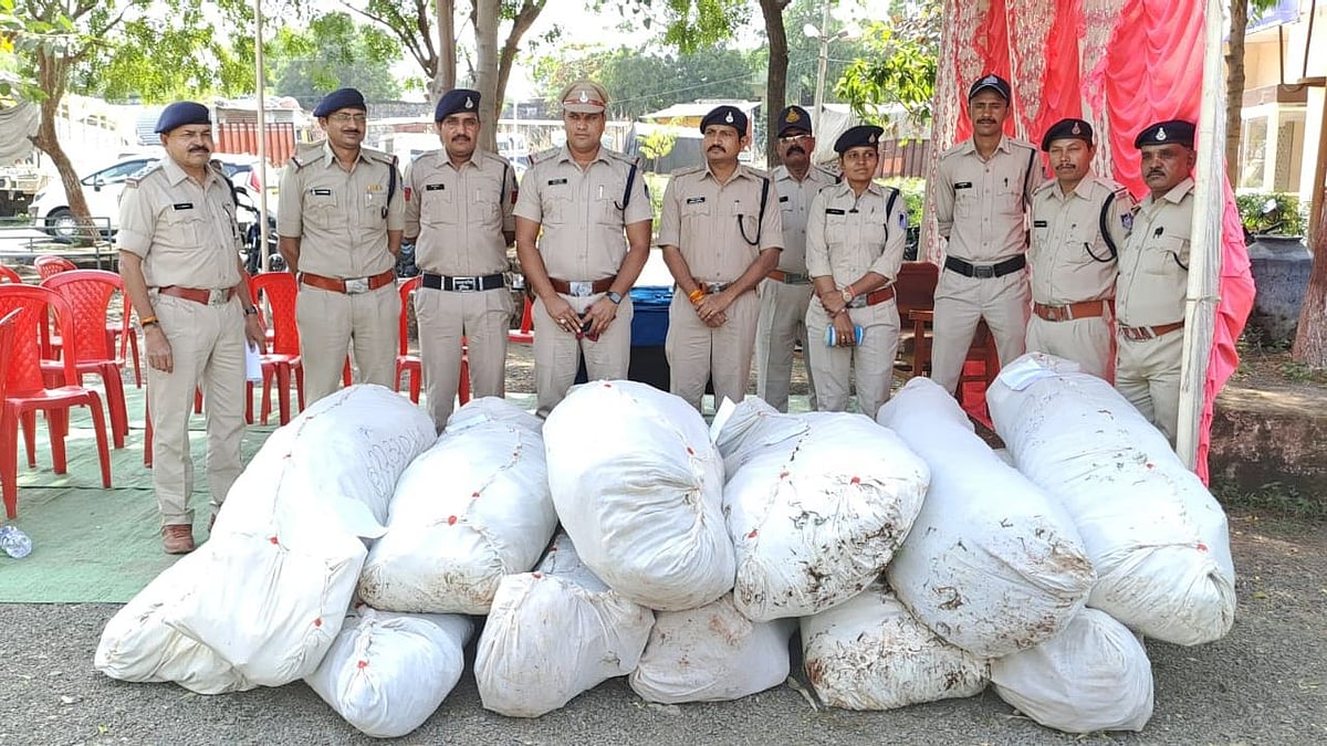 Sendhwa: Police seize weed worth Rs 38 lakh