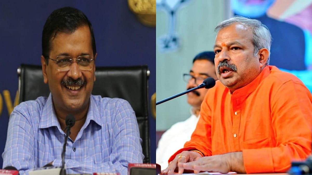 Delhi BJP Chief Adesh Gupta said that CM Kejriwal should talk to his counterpart Punjab to curb burning of paddy straw to control smoke released by it and polluting air in the capital.  | 