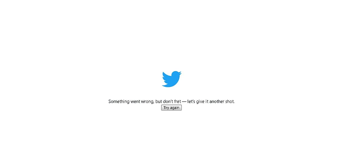 Twitter is down, many users facing issues in accessing the social media site