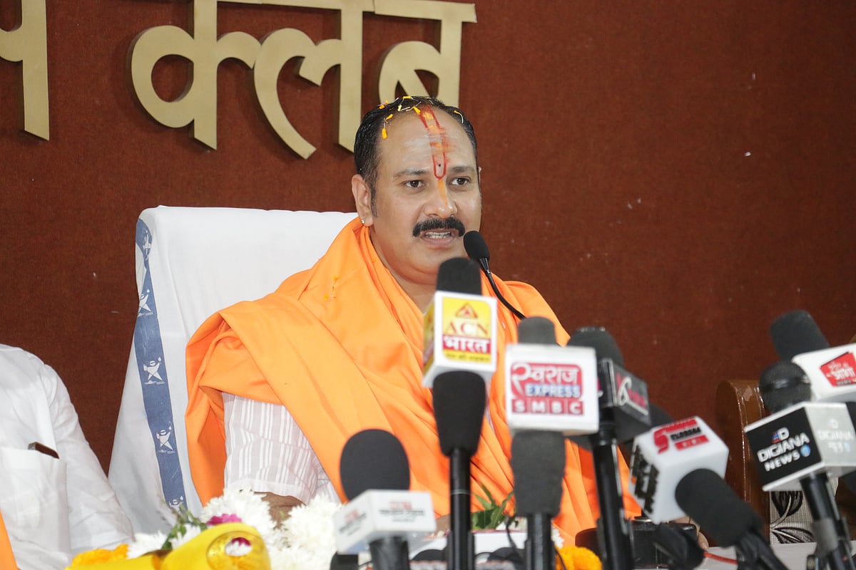 Indore: Pandit Mishra shows concern about declining sanskars in modern society
