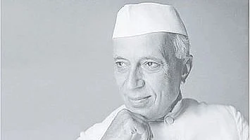 Former prime minister Jawaharlal Nehru | 