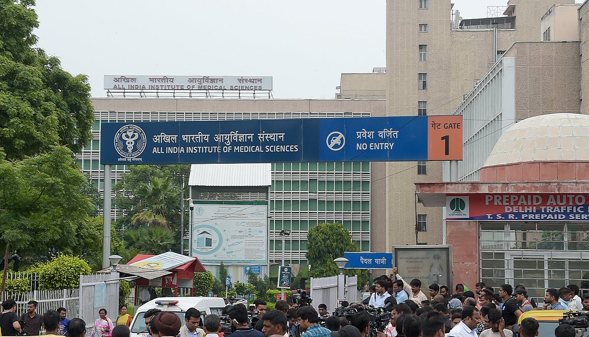 New Delhi: AIIMS server down since last six days | PTI