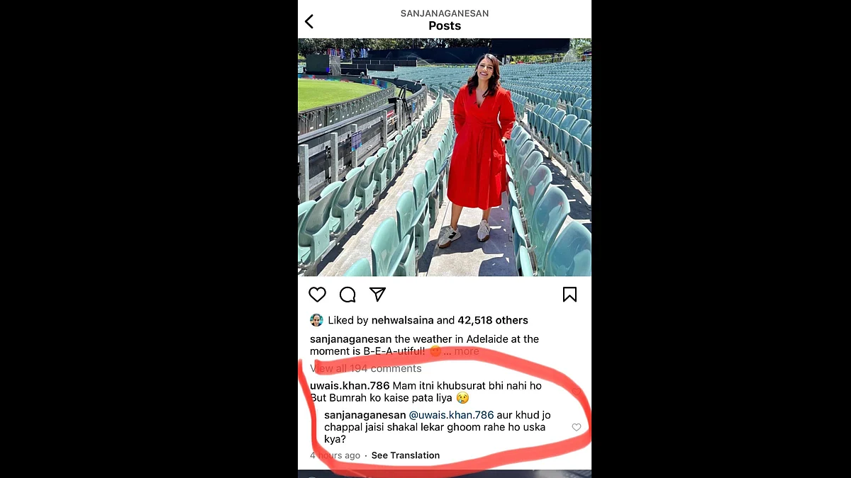 Sanjana Ganesan's epic reply to troll, 'You aren't beautiful to get Jasprit Bumrah'