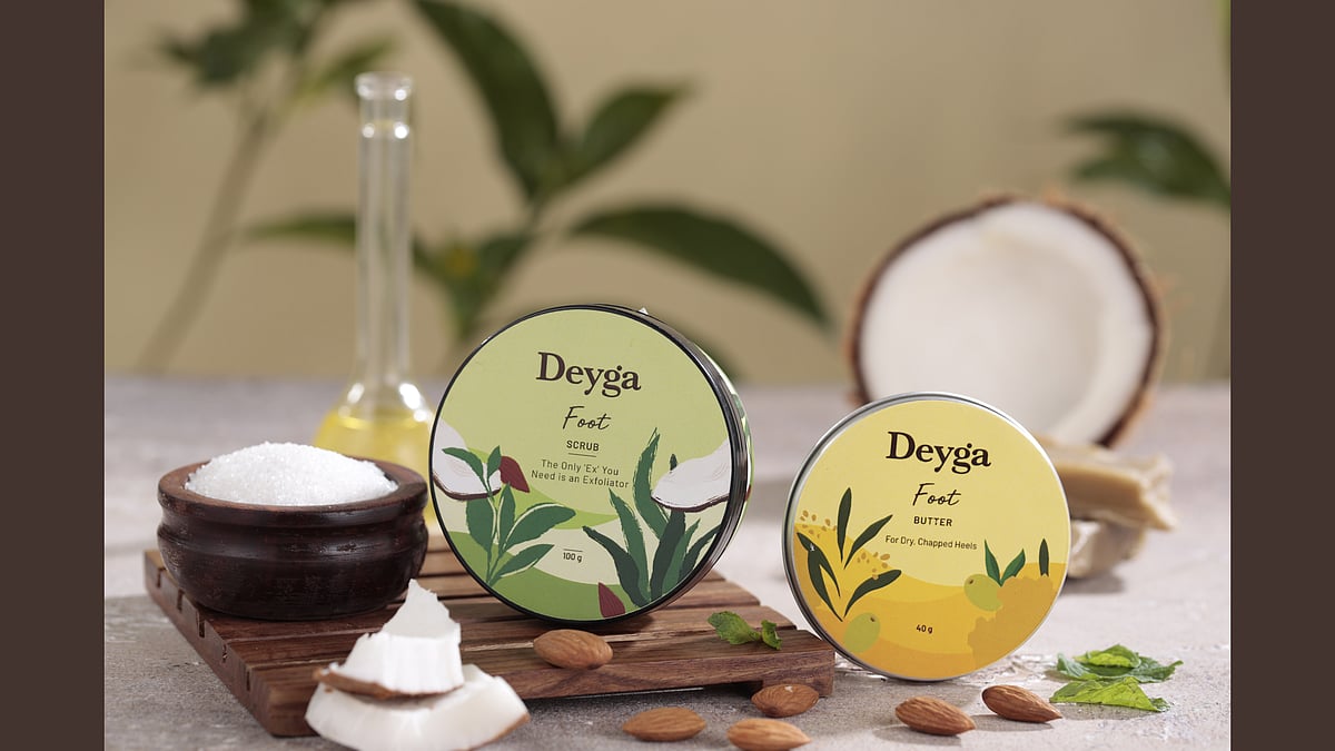 Deyga foot spa combo (foot scrub & foot butter)