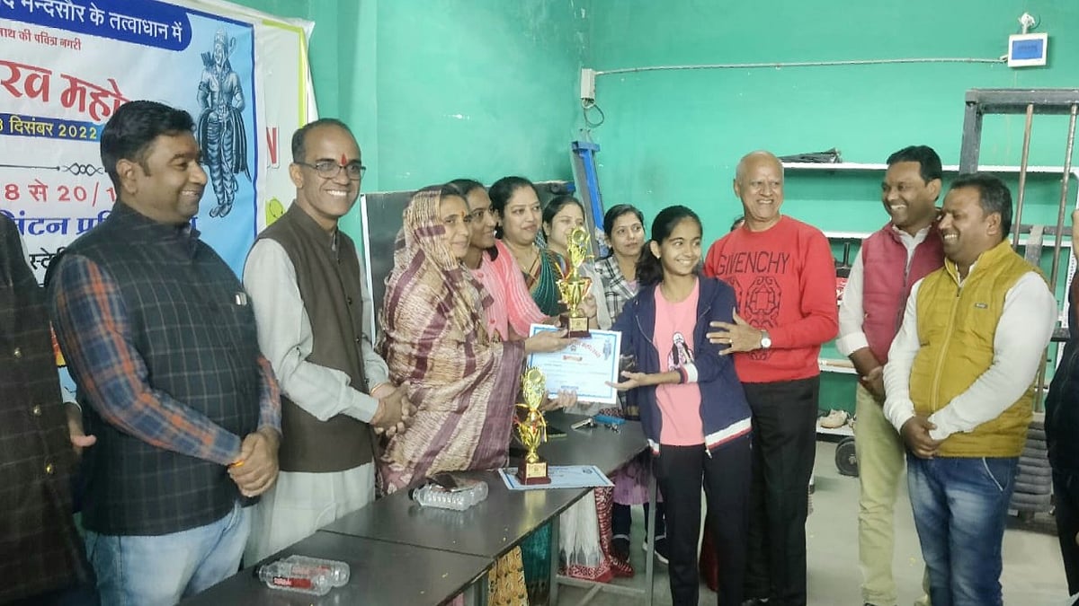 Dhar: District-level badminton championship ends