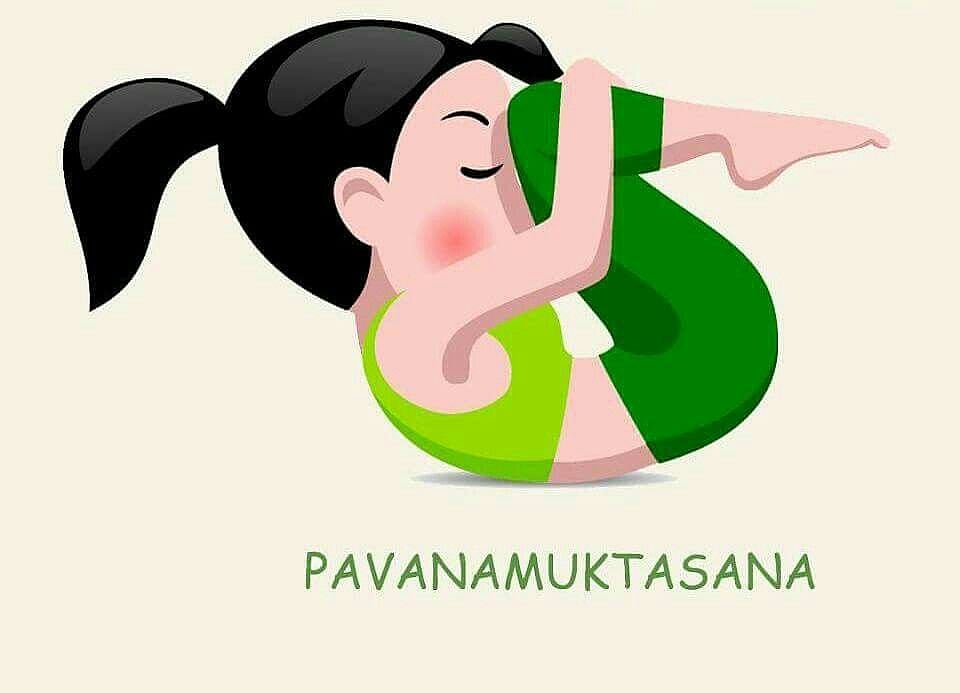 Pavanamuktasana 