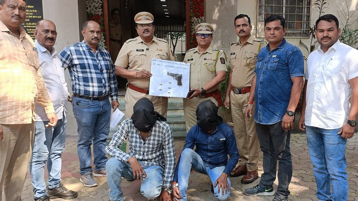 Thane: Two snatchers with pistol and five live cartridges arrested from Bhiwandi during patrolling
