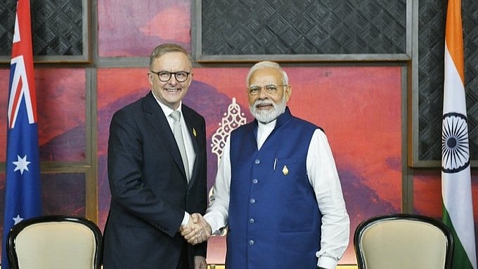 All eyes on India-Aussies contest in presence of Modi, Albanese | Twitter