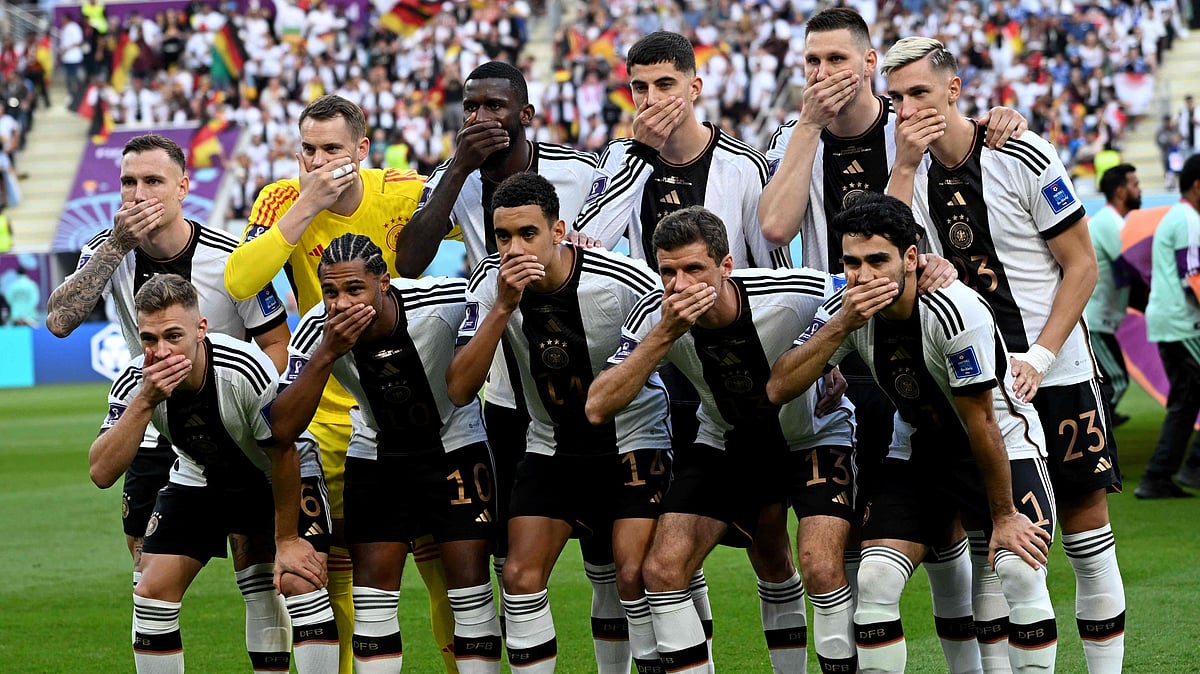 FIFA World Cup 2022: Germany players covered their mouths before Japan match, here's why