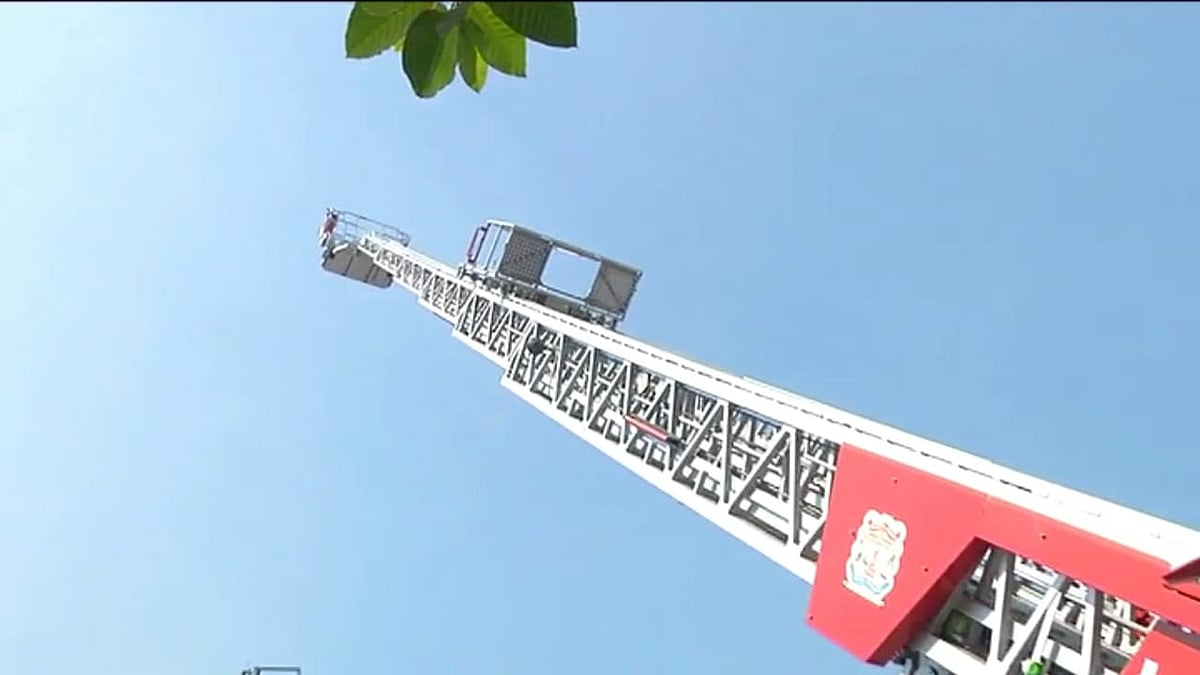 MP: Jabalpur fire department gets first Turntable Ladder, can extinguish flames up to height of 56...