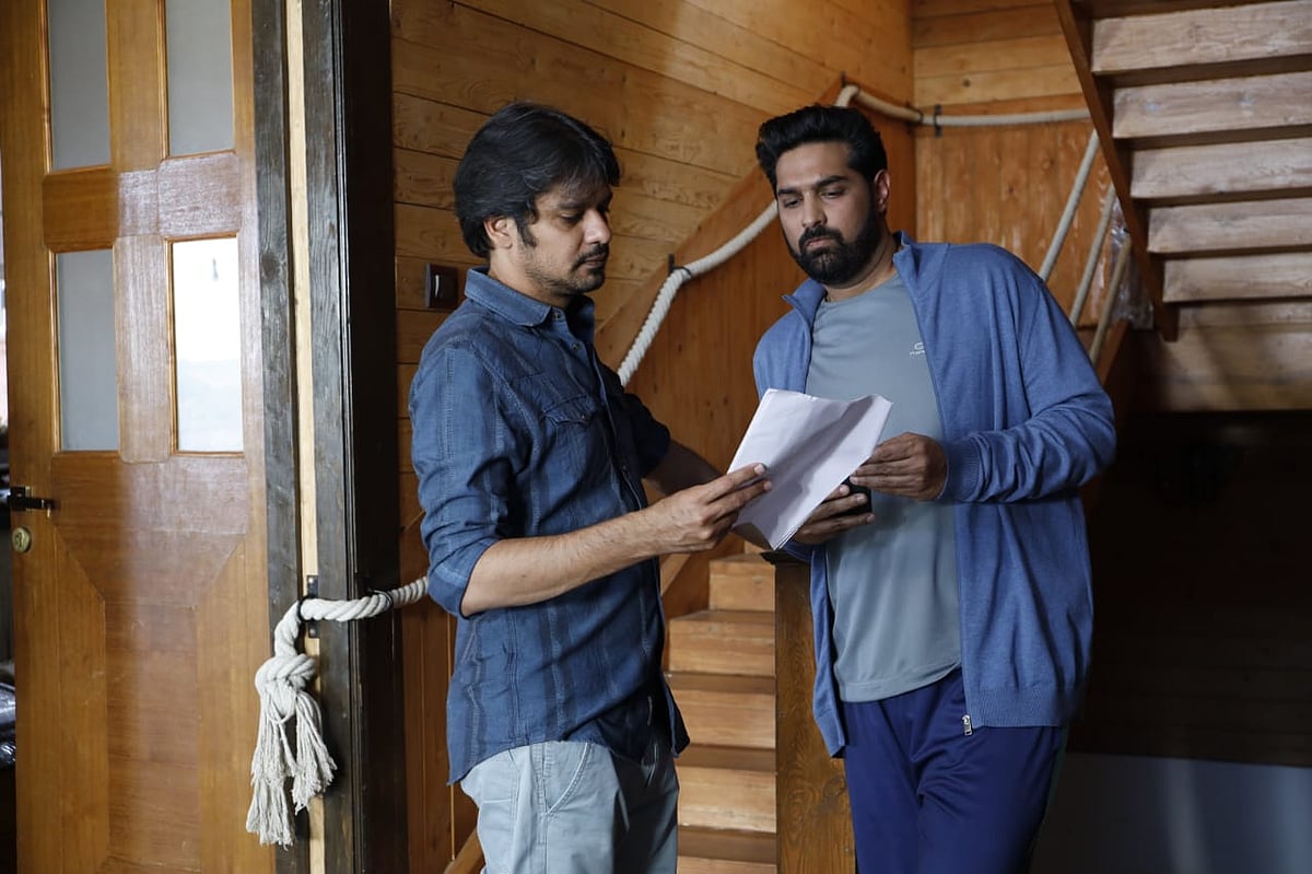 Neeraj Udhwani with Kunaal Roy Kapur