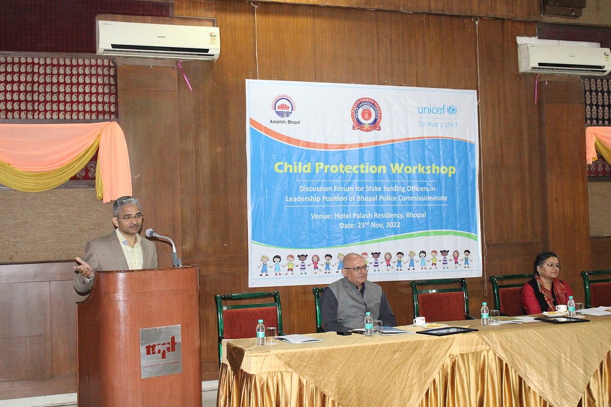 Enforce child protection laws in best interest of children: CP tells police officers in Bhopal