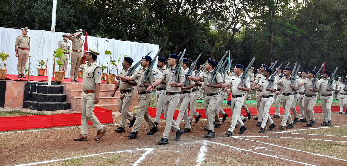 Bhopal: Police general parade organised after 3 years in Madhya Pradesh