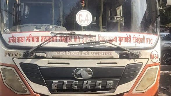 Indore: City bus found jumping red light 12 times 