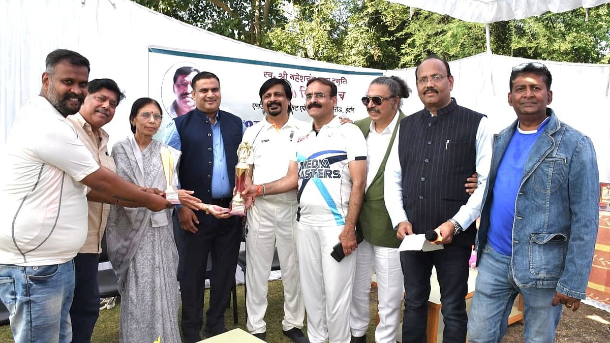 Indore: Media Masters win friendly match