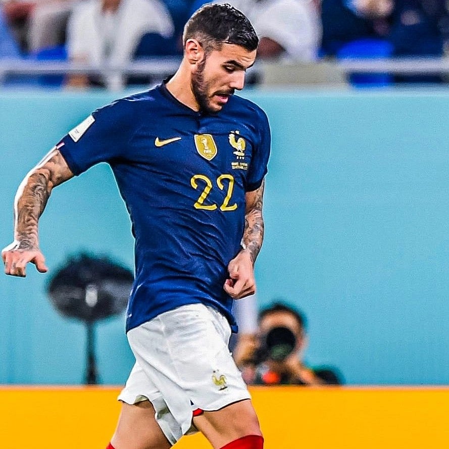 Theo Hernandez replaced his brother Lucas Herndez who pulled out injured in the opening game of the World Cup against Australia
