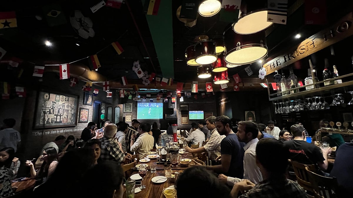 Mumbai: City is soaking in FIFA World Cup frenzy at lounge bars | Pic Credit - Irish House