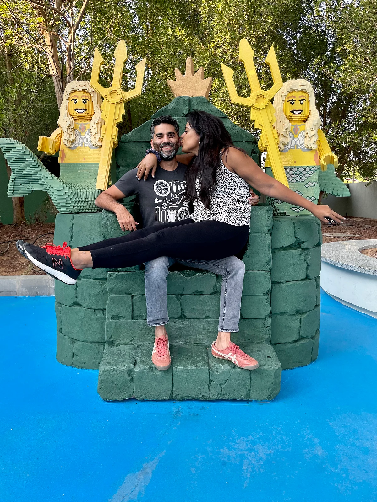 Sameera Reddy with Akshai Varde