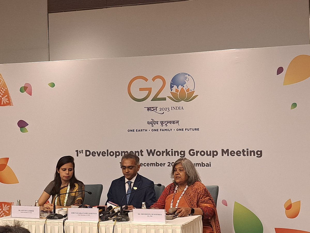 India’s presidency can work with all G20 member countries to accelerate progress towards attainment of SDGs: MEA Joint secretary Naidu