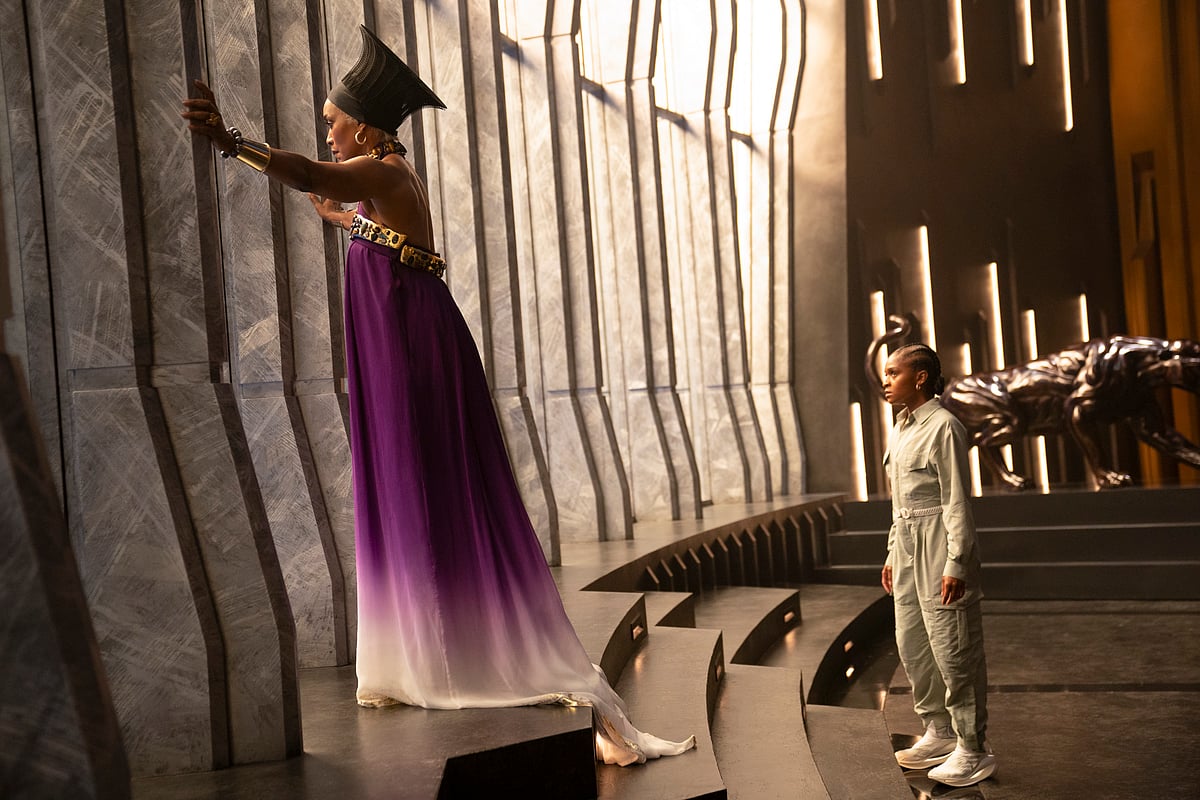 A still from Black Panther: Wakanda Forever 