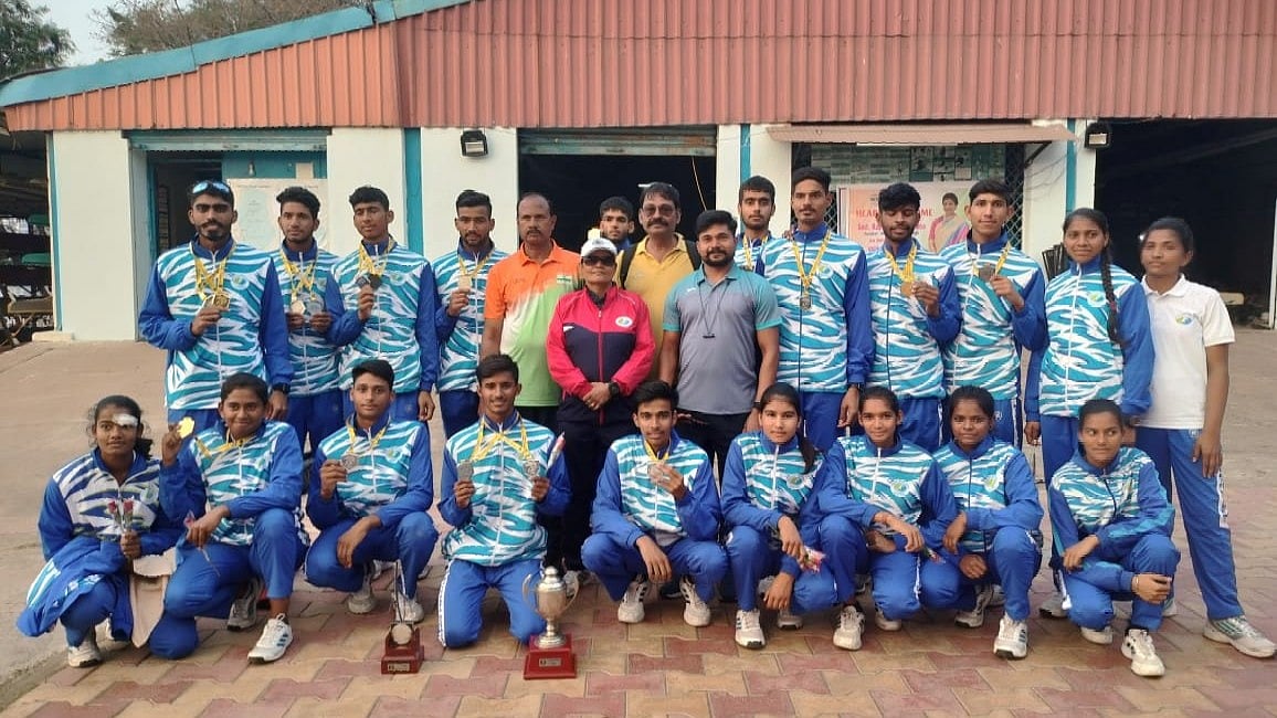 Madhya Pradesh: MP team row to victory, secures second position with six medals
